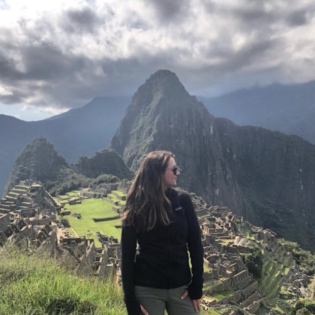 Meghan at Machu Picchu